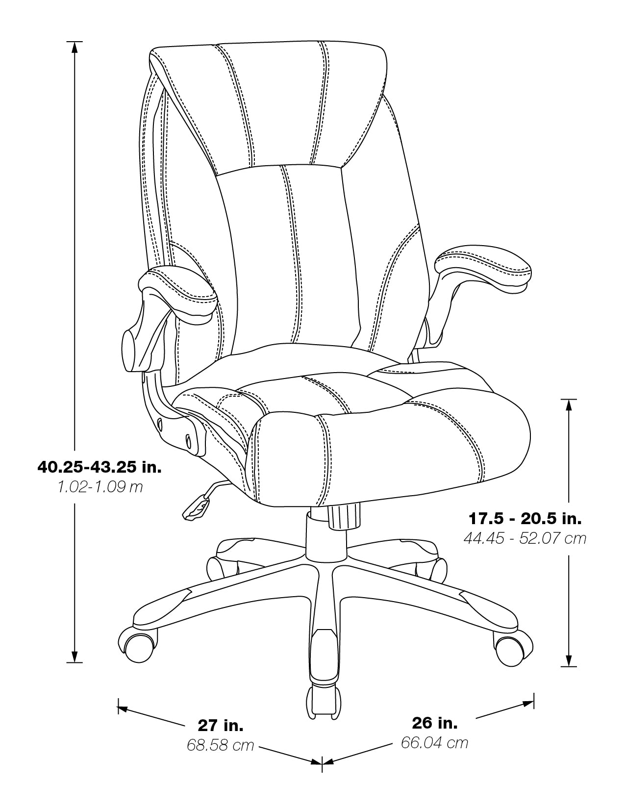 Faux Leather Mid Back Mgrs Chair